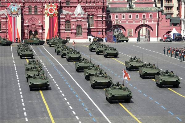 Hàng loạt khí tài Nga xuất hiện trên Quảng trường Đỏ ảnh 17