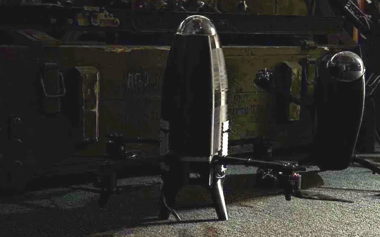 Máy bay đánh chặn không người lái Sting được phát triển bởi nhóm Wild hornets.