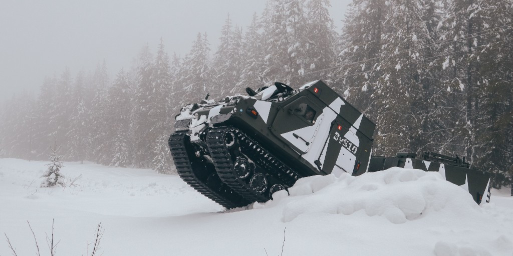 Xe địa hình bọc thép BSV10. Ảnh: BAE Systems Xe địa hình bọc thép BSV10. Ảnh: BAE Systems