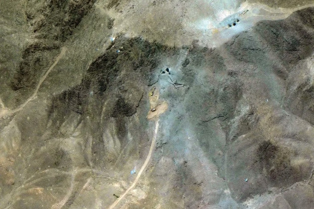 Ảnh vệ tinh cho thấy cơ sở hạt nhân Fordow đang dần được phục hồi.