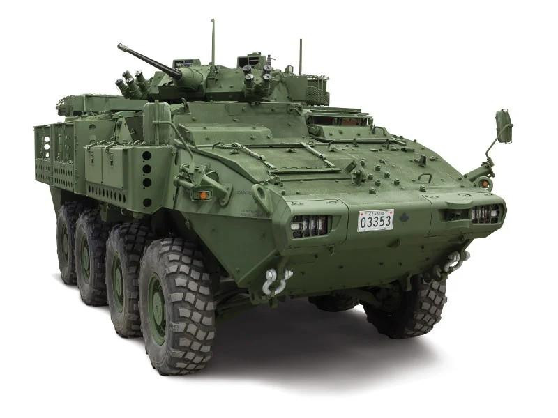 Xe thiết giáp chở quân LAV 6.0 do Canada sản xuất. Ảnh: Army-technology