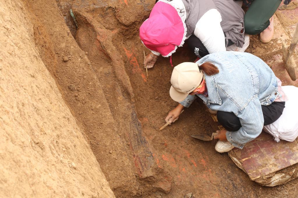 Địa điểm khai quật nghĩa trang ở Hàm Đan