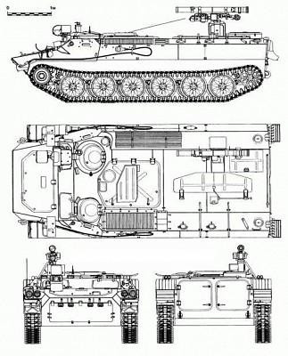 Bản vẽ mô phỏng của Shturm-S. Ảnh: tanks-encyclopedia Bản vẽ mô phỏng của Shturm-S. Ảnh: tanks-encyclopedia
