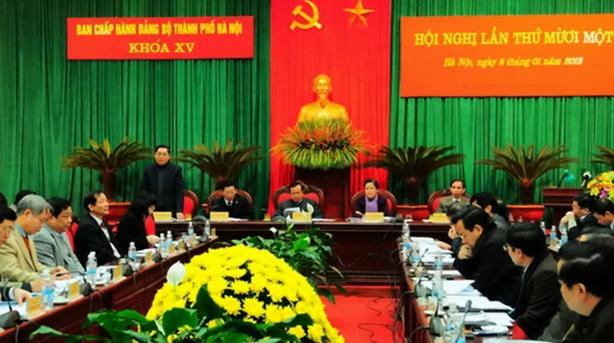 Theo Thành ủy Hà Nội, nội dung tổ chức lấy phiếu tín nhiệm sẽ được thực hiện theo hình thức lấy... 