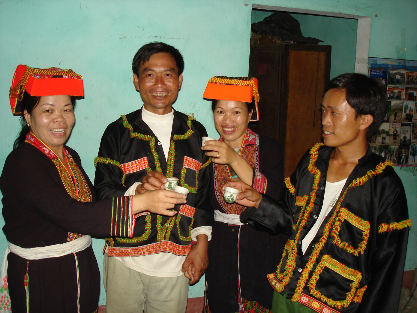 Chúc nhau năm mới phát tài 