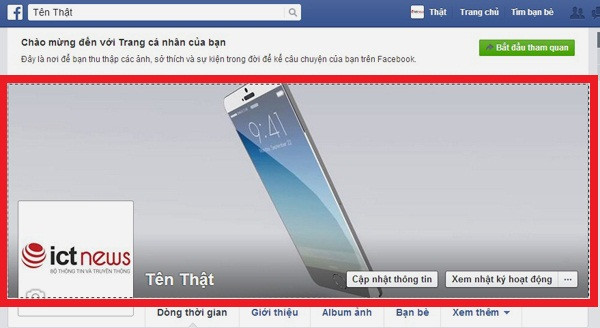 Cách làm tên Facebook… phát sáng ảnh 1