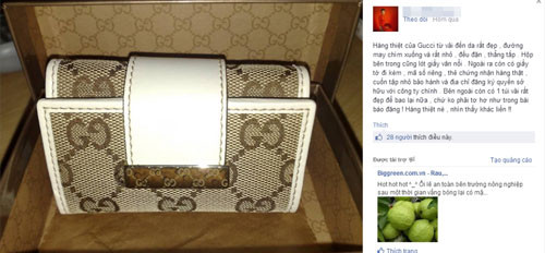 Lô hàng Gucci đang thanh lý có phải đồ hiệu chuẩn? ảnh 2