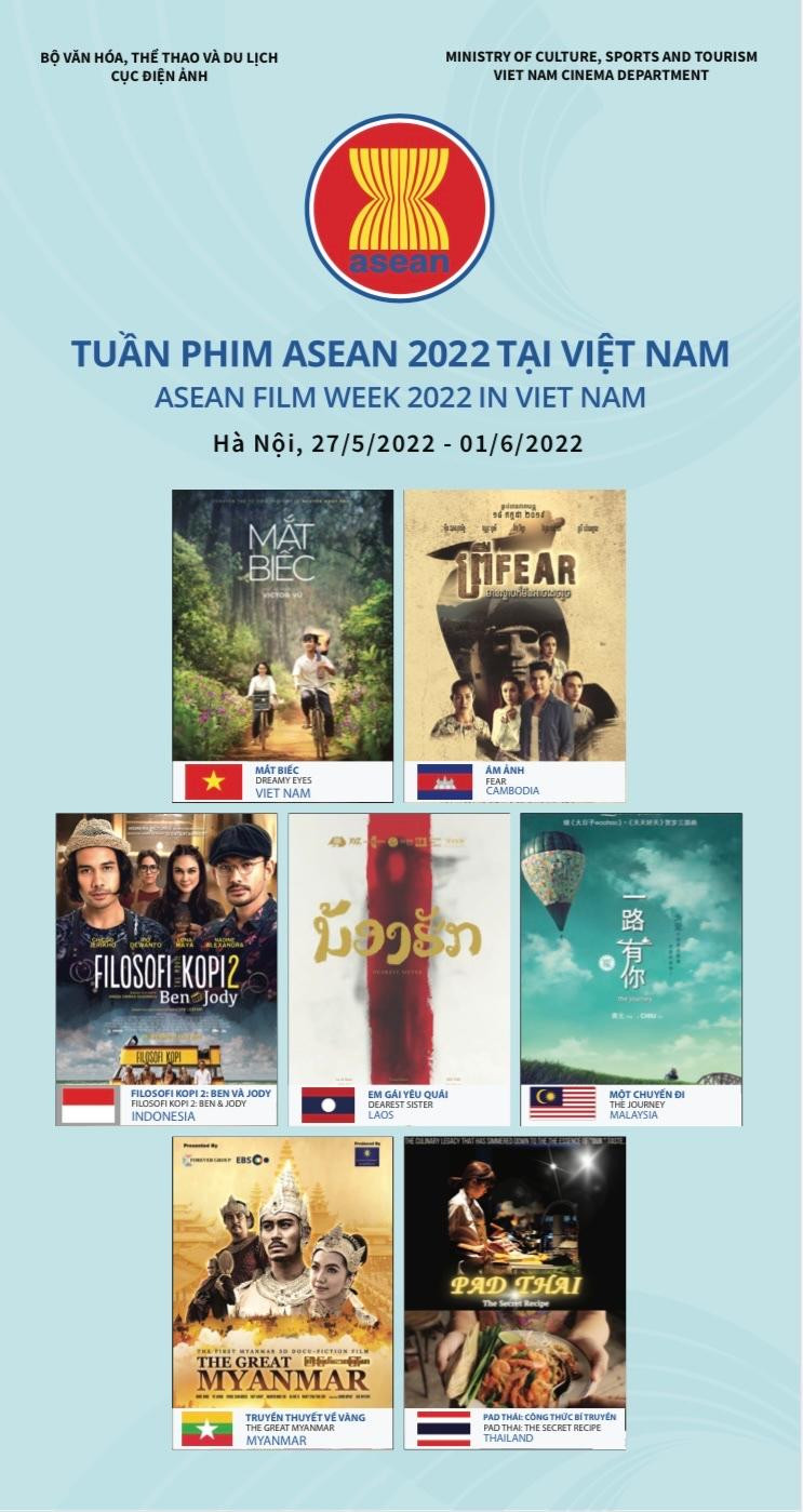 Phim trình chiếu tại tuần phim ASEAN. Phim trình chiếu tại tuần phim ASEAN.