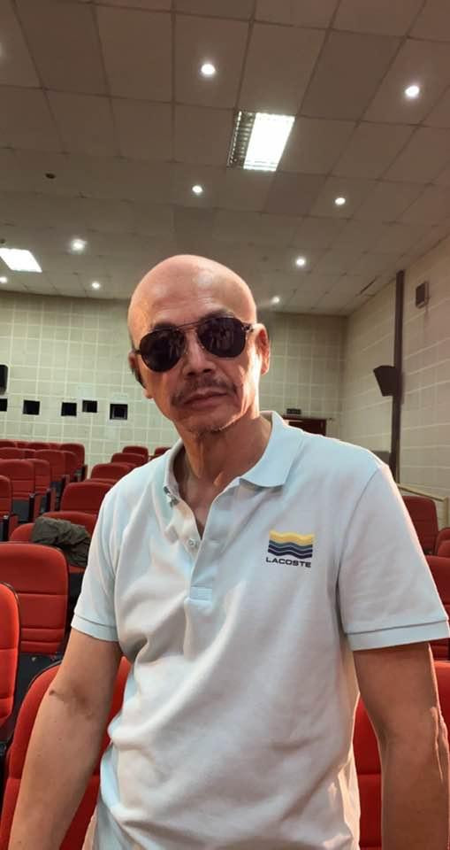 Bức ảnh mới nhất mà NSND Trung Anh chia sẻ trên facebook cá nhân.