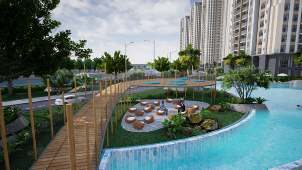 Bừng sức sống trong từng tiện ích tại Diamond Riverside ảnh 1