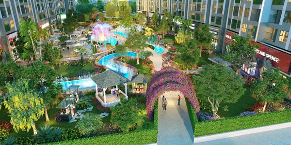 Dự án Imperia Sky Garden: Đã cất nóc tòa đầu tiên ảnh 1