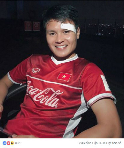 Trang cá nhân cầu thủ Olympic ngập lời chúc mừng chiến thắng ảnh 5