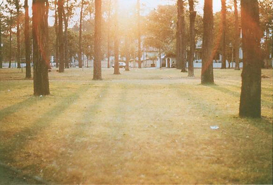 Sài Gòn 1968-1969. Nắng chiều trên công viên trước Dinh Độc Lập