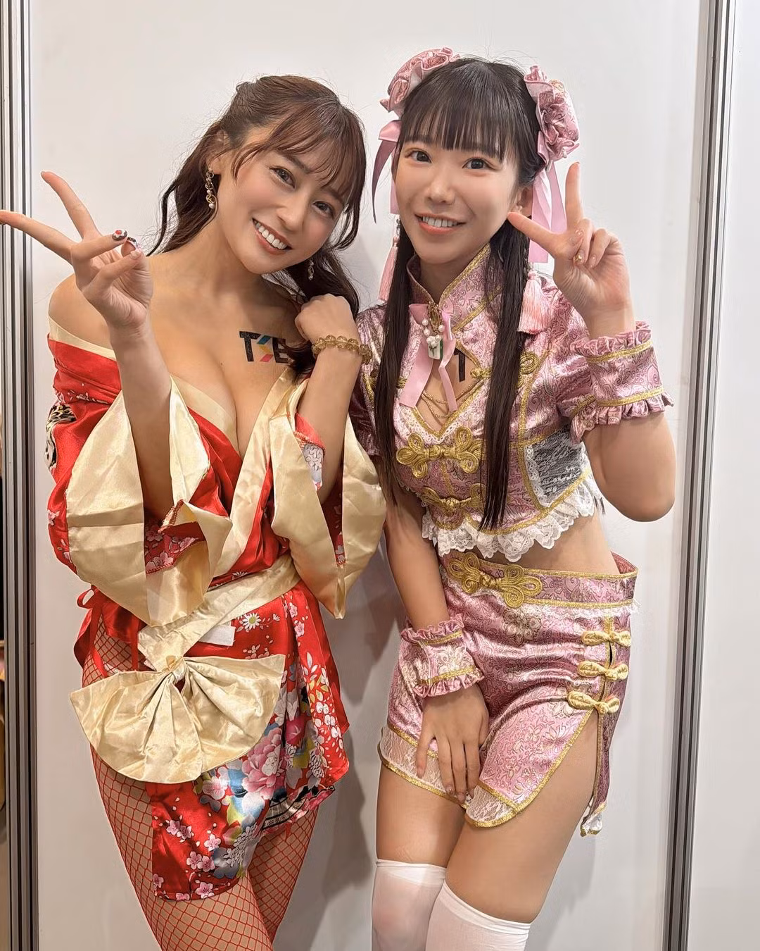 Macca cosplay gợi cảm tại Triển lãm ảnh TSE Đài Loan. Ảnh: IG.