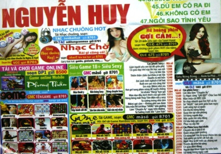 Cơ quan chức năng ở đâu khi những hình ảnh như thế này xuất hiện công khai và tràn lan trên thị trường.