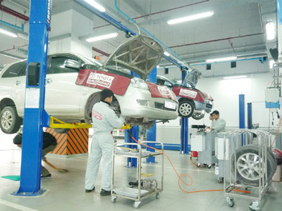 TMV bắt đầu chiến dịch triệu hồi xe Ảnh: Bảo Khánh 