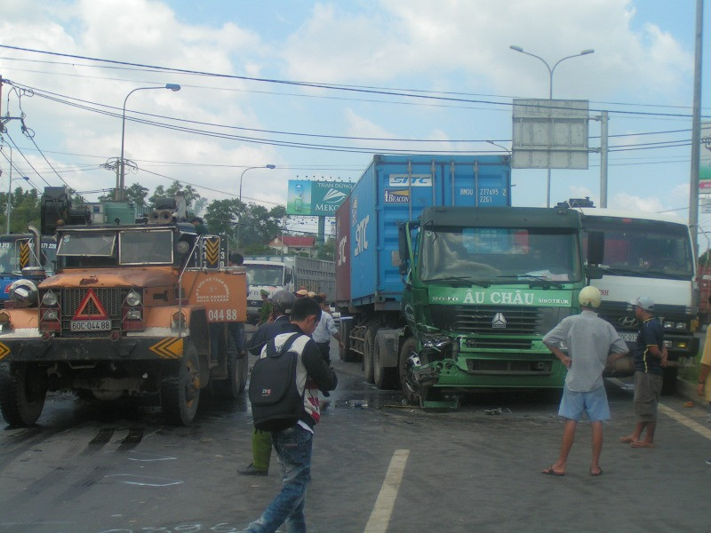 Hiện trường vụ tai nạn