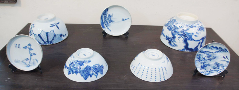 Gốm ký kiểu thời Nguyễn trong triển lãm cổ vật 