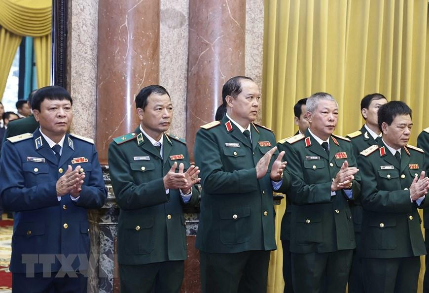 Các đại biểu tham dự buổi lễ. (Ảnh: Thống Nhất/TTXVN)