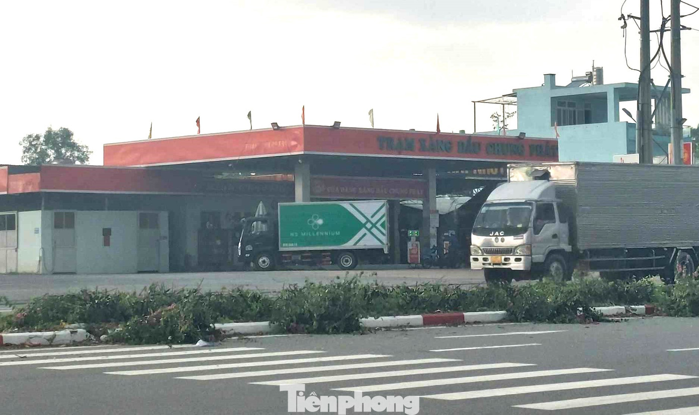 Cửa hàng xăng, dầu nơi xảy ra vụ việc