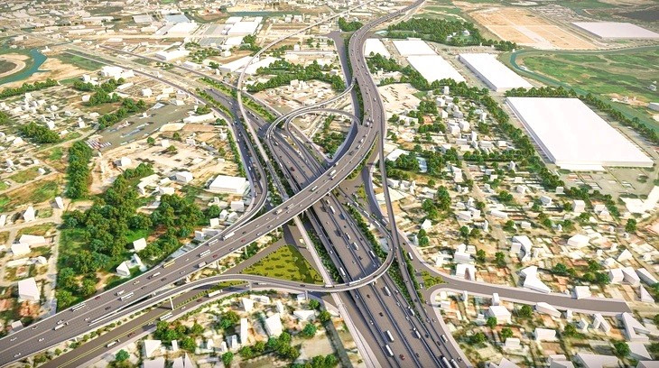 Nút giao Tân Vạn được cơ quan chức năng đánh giá là một trong những nút giao phức tạp nhất Việt Nam Nút giao Tân Vạn được cơ quan chức năng đánh giá là một trong những nút giao phức tạp nhất Việt Nam