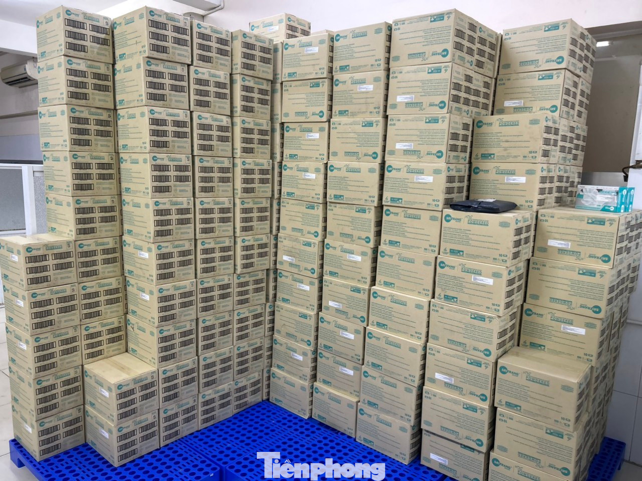 Vật tư được đấu thầu thành công đã chuyển tới Bệnh viện Đa khoa tỉnh Bình Dương