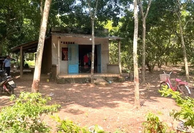 Căn nhà nơi xảy ra vụ việc Căn nhà nơi xảy ra vụ việc