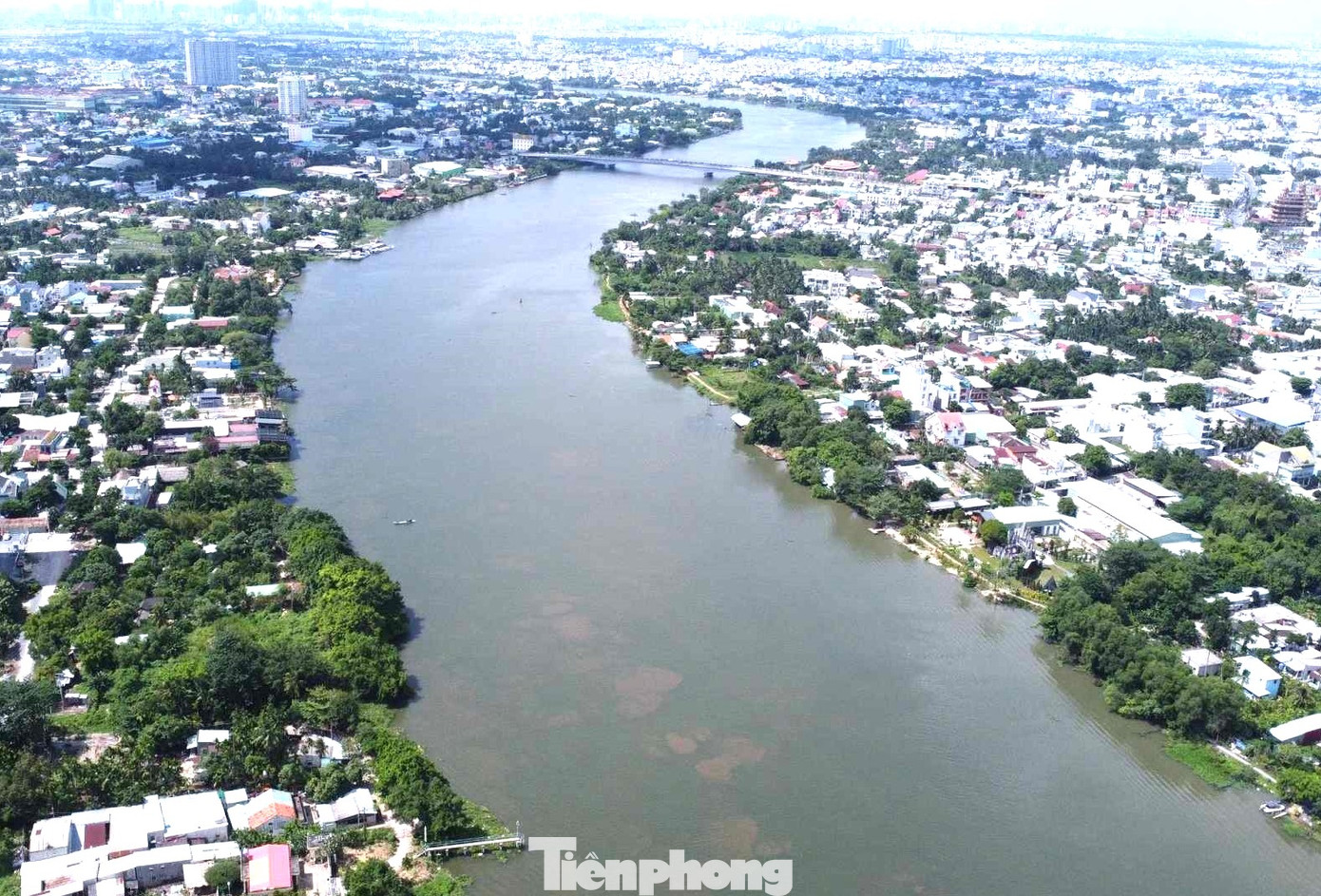 Khu vực sông Sài Gòn đoạn qua tỉnh Bình Dương.