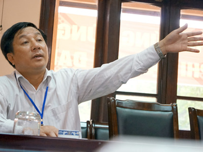 Giám đốc BQL đền Hùng Nguyễn Xuân Các. Giám đốc BQL đền Hùng Nguyễn Xuân Các