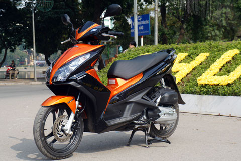 Honda Air Blade là chiếc xe ra mắt gần đây nhất của Honda Việt Nam
