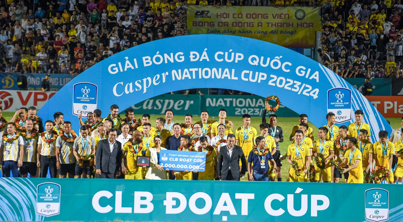 Văn Quyết sút hỏng 11m, Hà Nội thua Thanh Hóa đầy cay đắng ở chung kết Cúp Quốc gia Casper 2023/24 ảnh 5