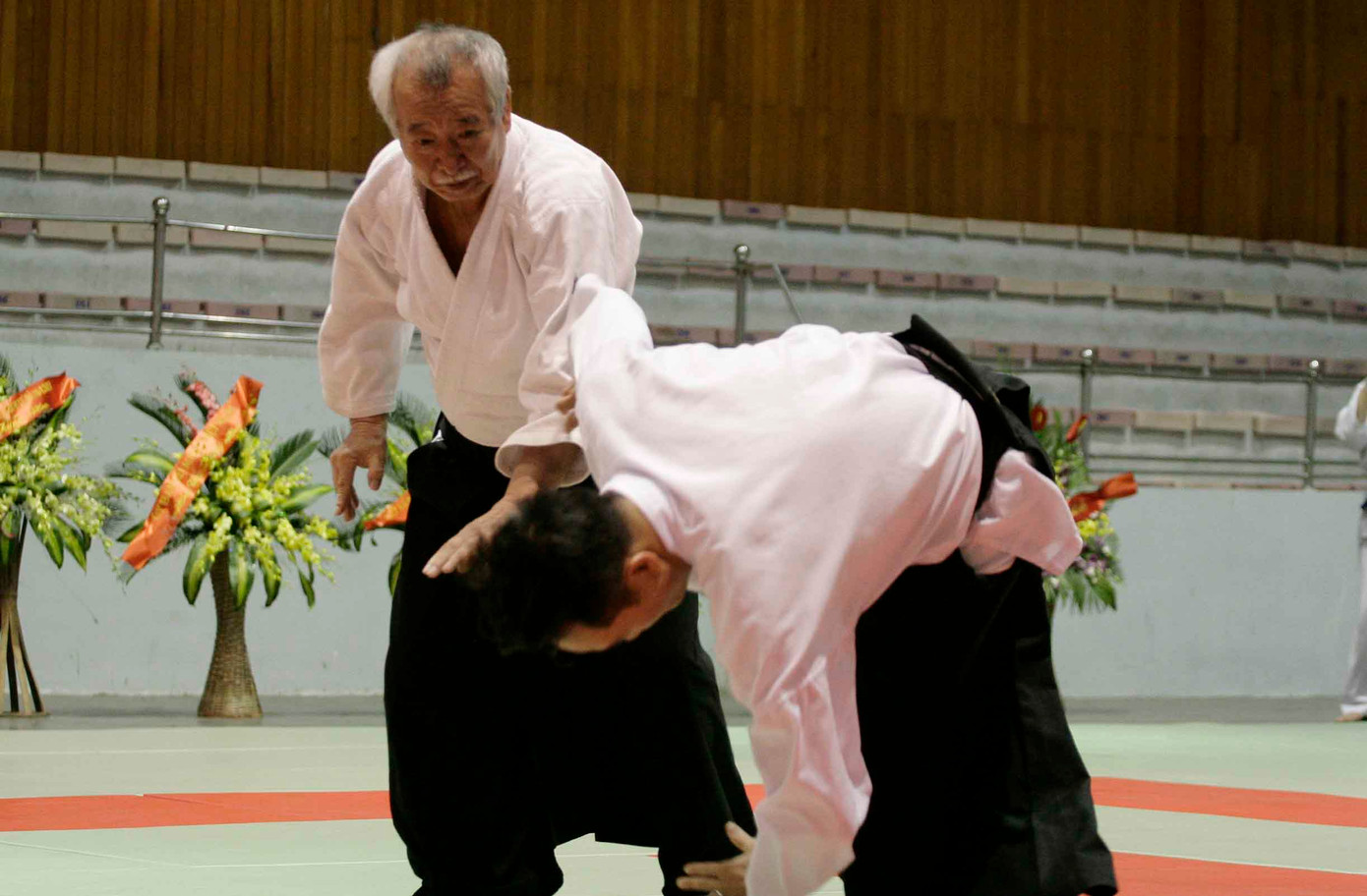 Những đòn đánh lão luyện của võ sư Shihan Fukakusa Motohiro 75 tuổi . Những đòn đánh lão luyện của võ sư Shihan Fukakusa Motohiro 75 tuổi