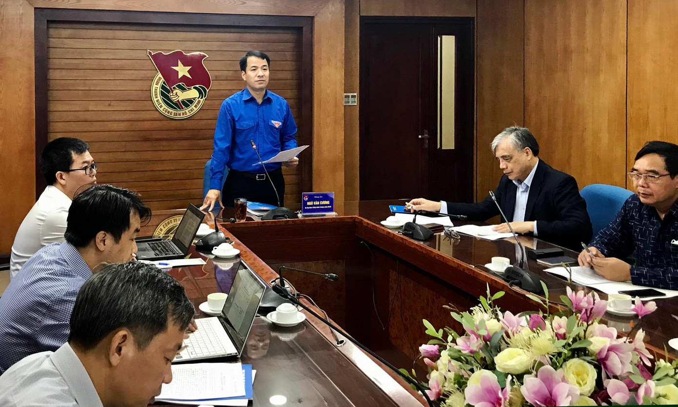 Anh Ngô Văn Cương phát biểu tại chương trình. Ảnh: Thanh Nga Anh Ngô Văn Cương phát biểu tại chương trình. Ảnh: Thanh Nga