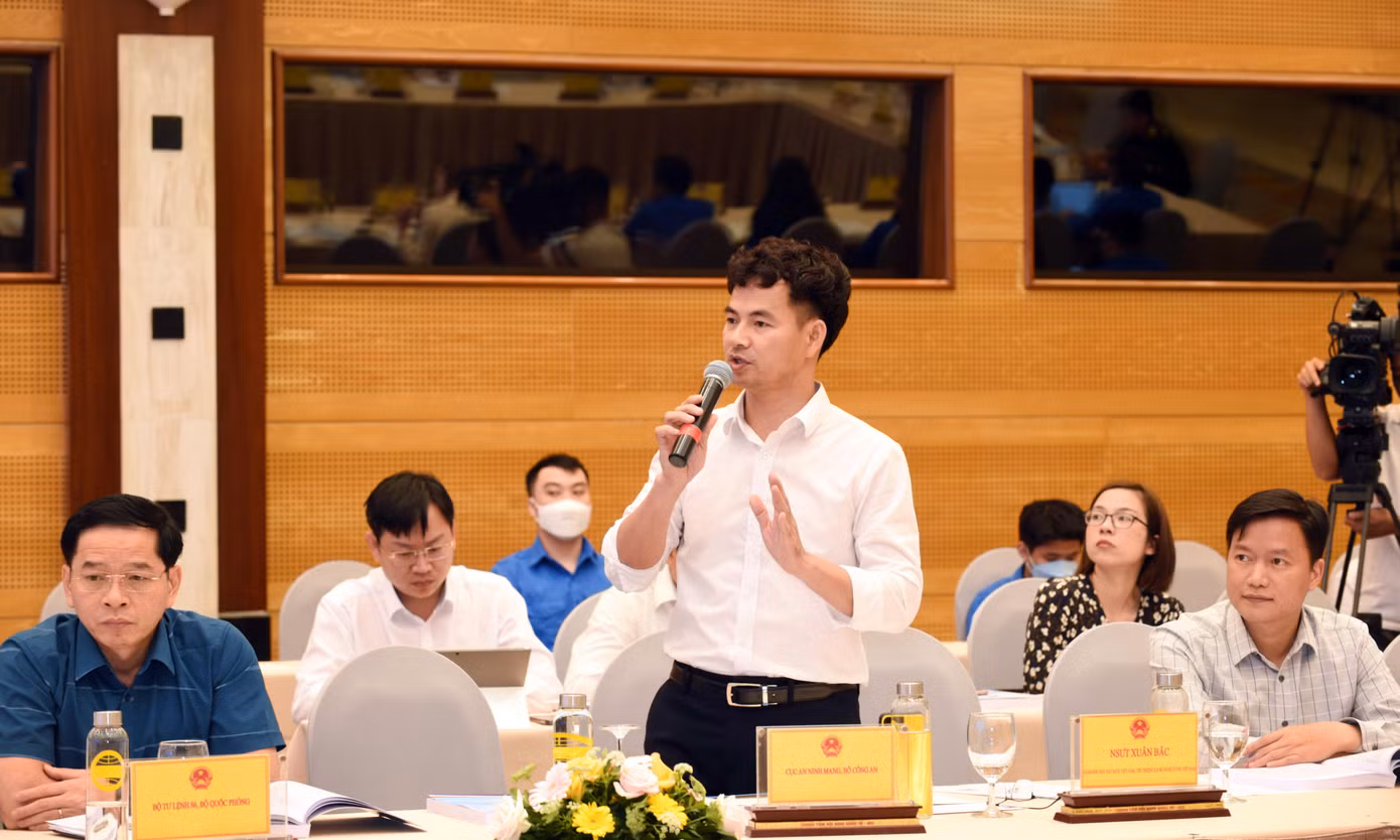 NSƯT Xuân Bắc phát biểu ý kiến tại hội thảo. Ảnh: Xuân Tùng