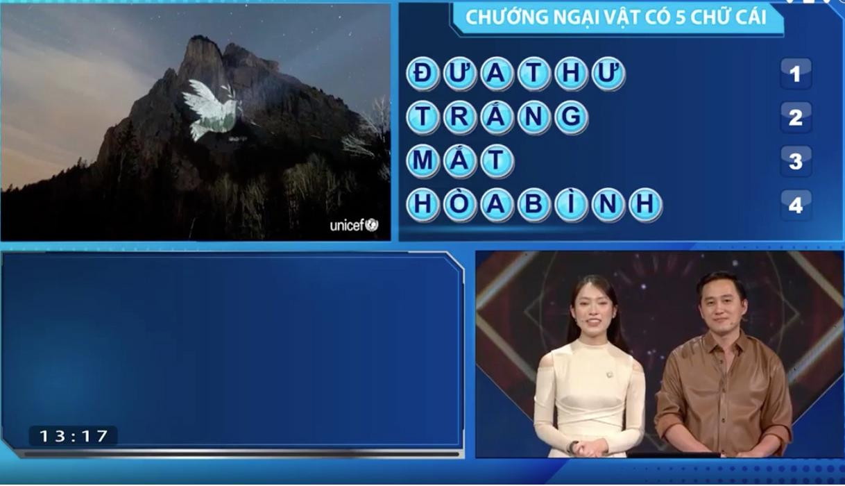 Hải Đăng là thí sinh giải được từ khóa Vượt chướng ngại vật Hải Đăng là thí sinh giải được từ khóa Vượt chướng ngại vật