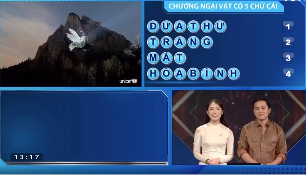 Hải Đăng là thí sinh giải được từ khóa Vượt chướng ngại vật Hải Đăng là thí sinh giải được từ khóa Vượt chướng ngại vật