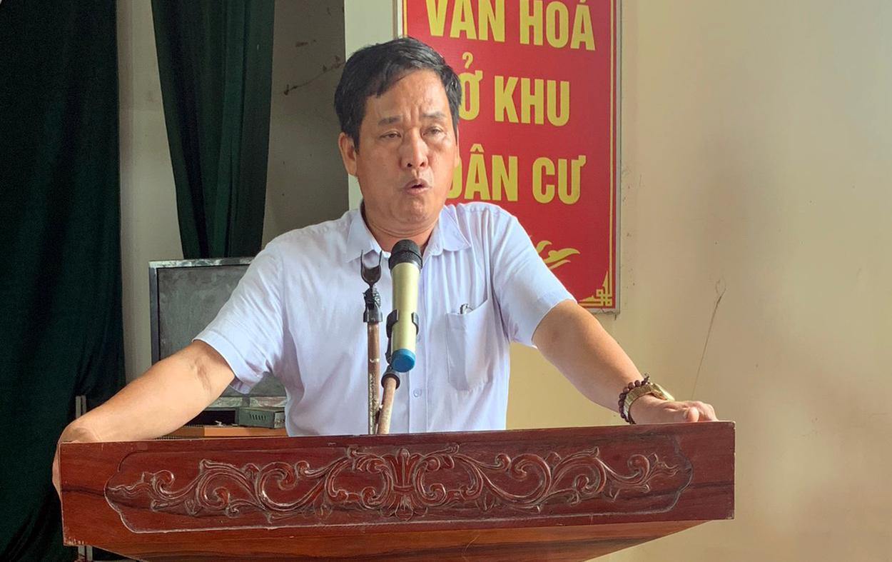 Ông Đặng Huy Văn phát biểu trong chương trình. Ông Đặng Huy Văn phát biểu trong chương trình.