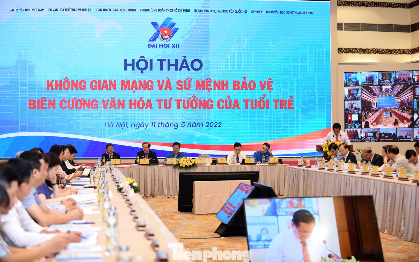 Hội thảo do T.Ư Đoàn phối hợp với Ban Tuyên giáo T.Ư, Ủy ban Văn hóa, Giáo dục của Quốc hội, Bộ Văn hóa, Thể thao và Du lịch, Đài Truyền hình Việt Nam và Liên hiệp các Hội Văn học nghệ thuật Việt Nam tổ chức. Hội thảo do T.Ư Đoàn phối hợp với Ban Tuyên giáo T.Ư, Ủy ban Văn hóa, Giáo dục của Quốc hội, Bộ Văn hóa, Thể thao và Du lịch, Đài Truyền hình Việt Nam và Liên hiệp các Hội Văn học nghệ thuật Việt Nam tổ chức.
