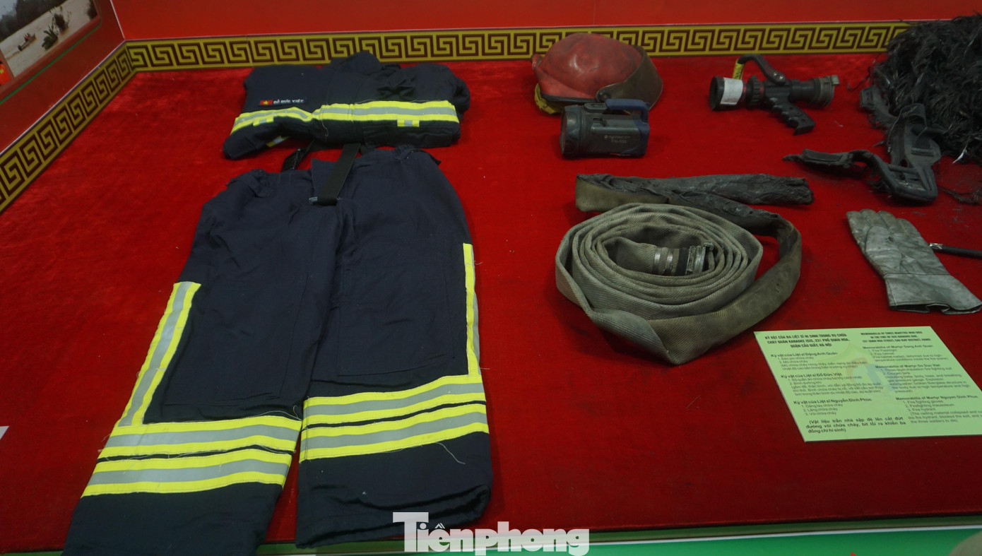 Những kỷ vật cuối cùng của 3 liệt sĩ.