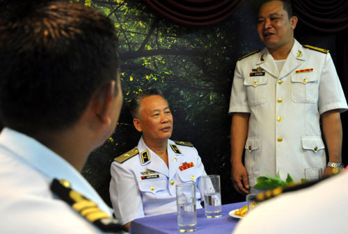 Hải quân hoàng gia Brunei đón biên đội chiến hạm Việt Nam ảnh 6