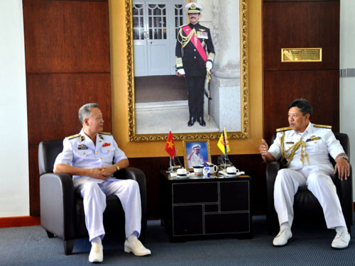 Hải quân hoàng gia Brunei đón biên đội chiến hạm Việt Nam ảnh 7