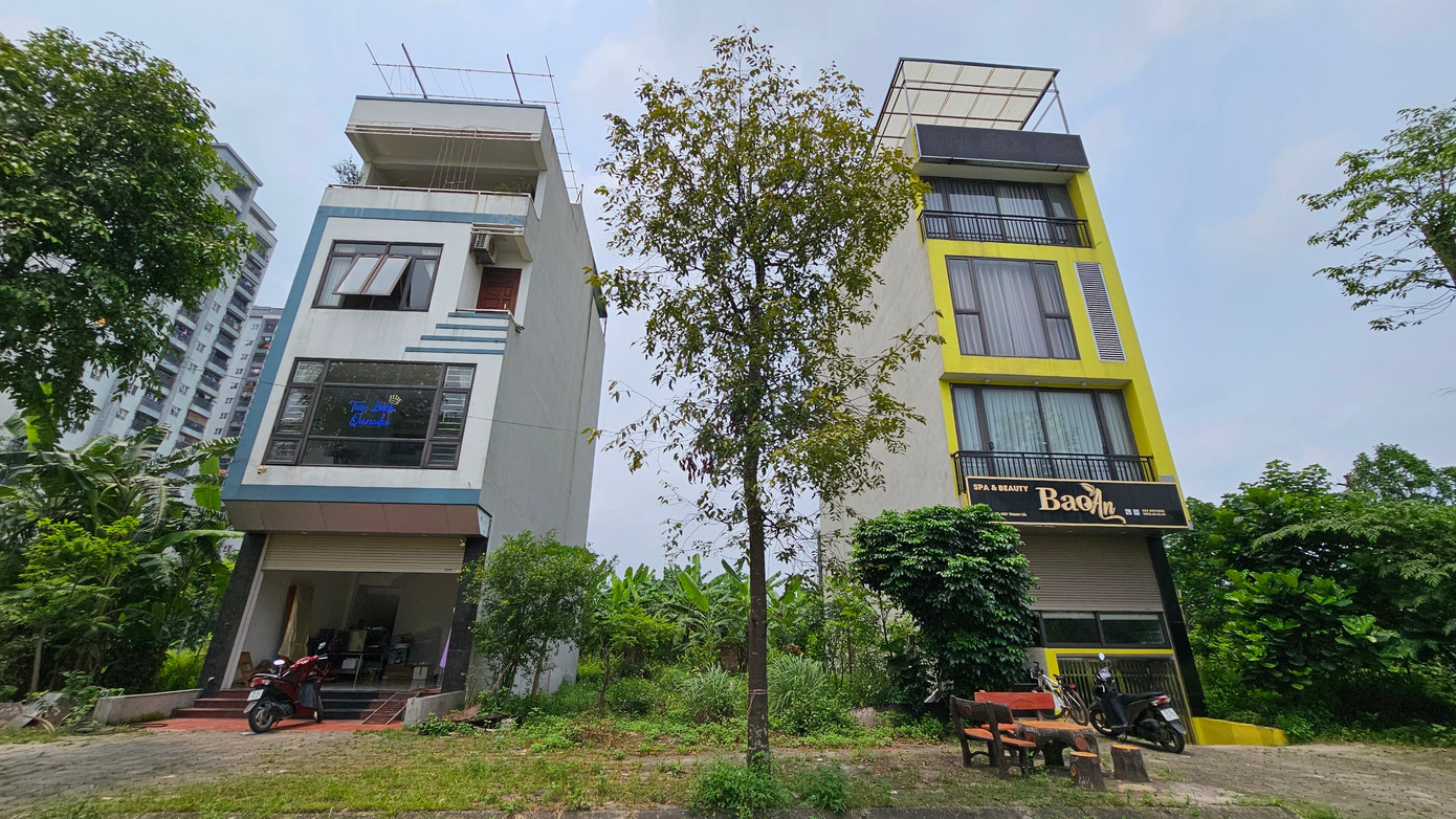 Một số công trình liền kề xây sai quy hoạch tại khu B2.1, dự án Khu đô thị Thanh Hà – Cienco 5.