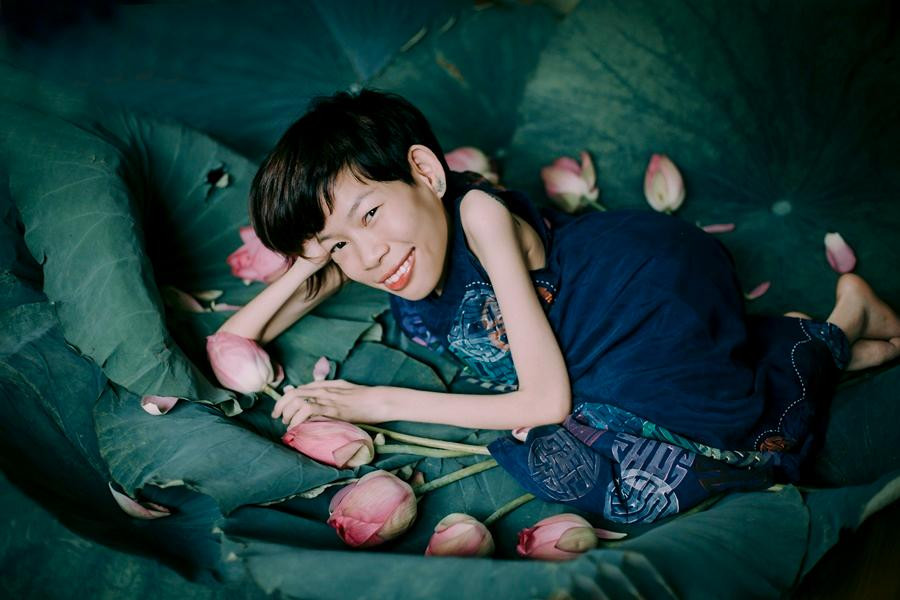 Chị Nguyễn Thanh Vân – người phụ nữ bị teo cơ tủy sống từ nhỏ