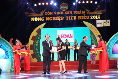 Sản phẩm Vedan được vinh danh tại Lễ Tôn vinh sản phẩm nông nghiệp 2014 ảnh 1