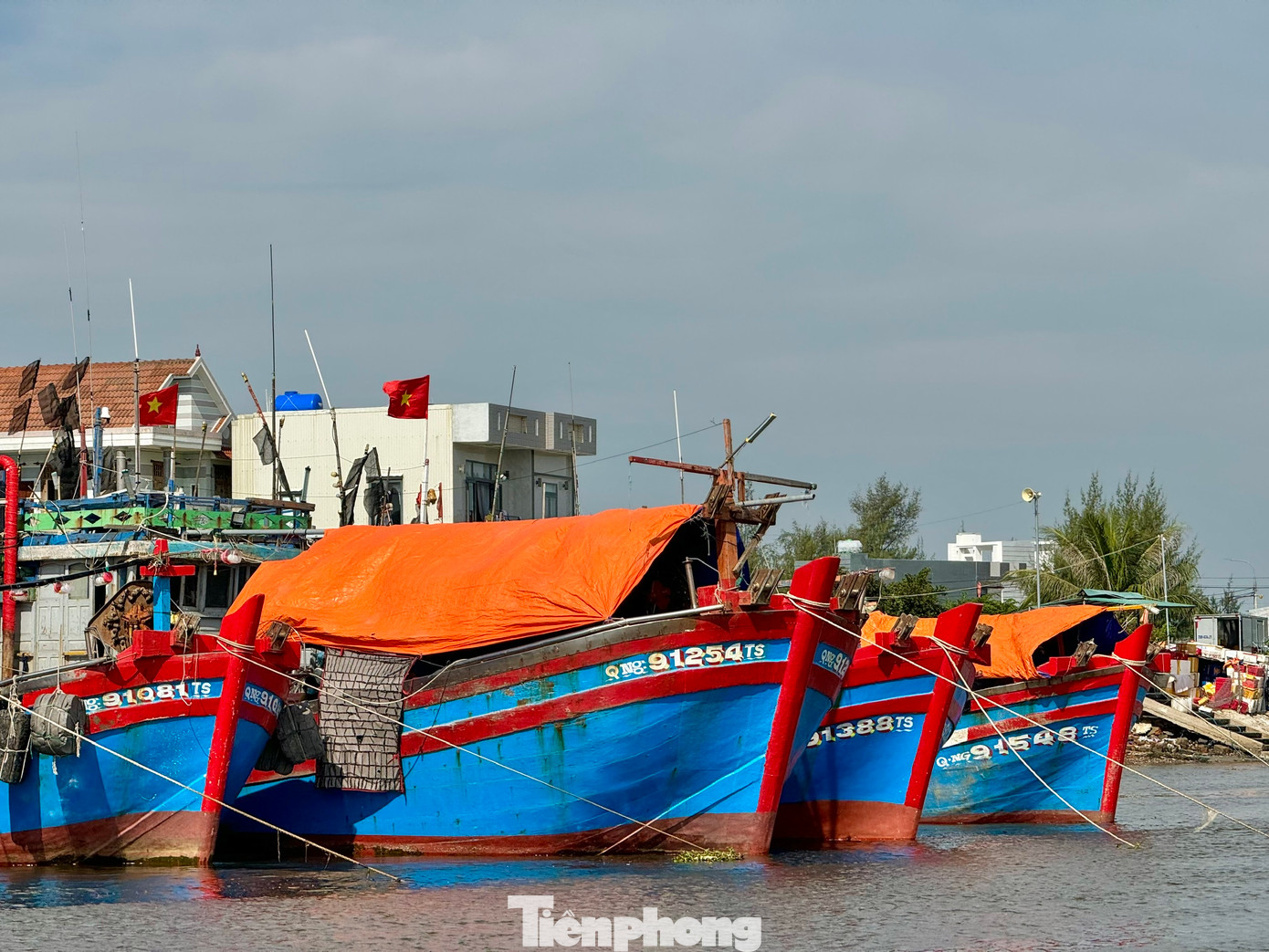 Tàu cá ngư dân Quảng Ngãi neo đậu tránh trú bão. Tàu cá ngư dân Quảng Ngãi neo đậu tránh trú bão.