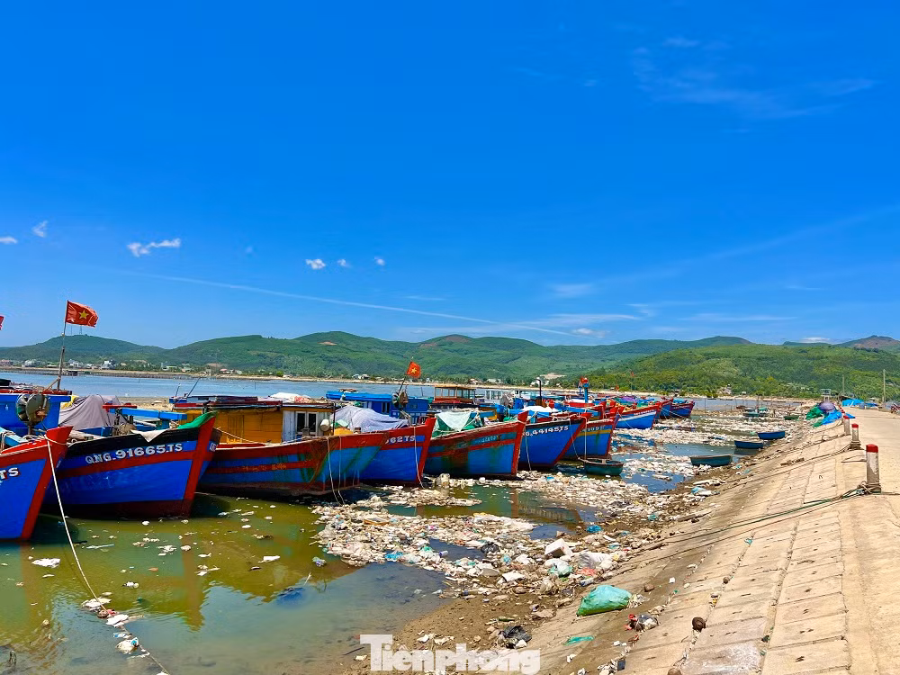Rác thải bủa vây ảnh hưởng đến cuộc sống của hàng trăm hộ dân. (Ảnh: Nguyễn Ngọc)