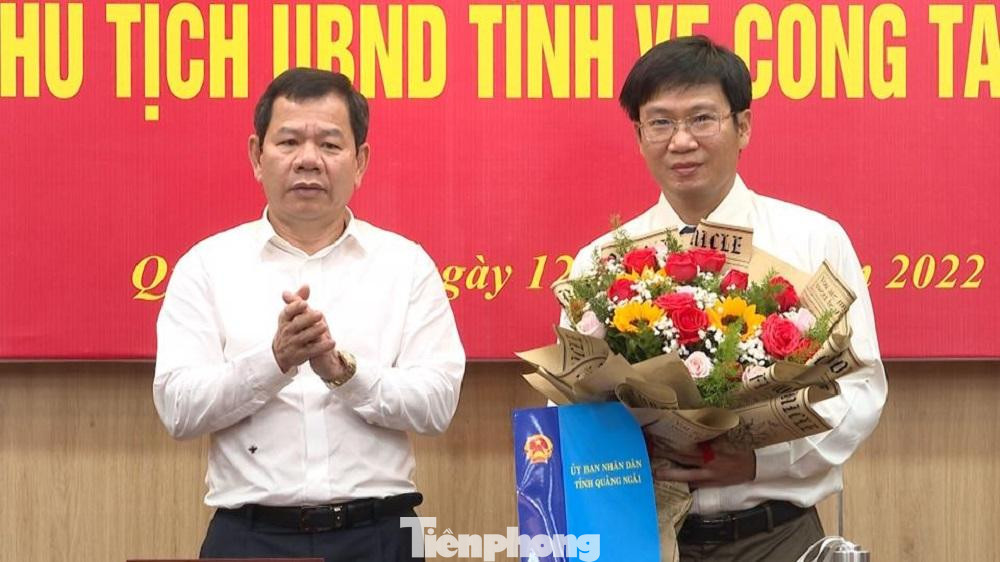 Ông Phạm Việt Hà được bổ nhiệm giữ chức vụ Phó giám đốc Sở Xây dựng Quảng Ngãi.