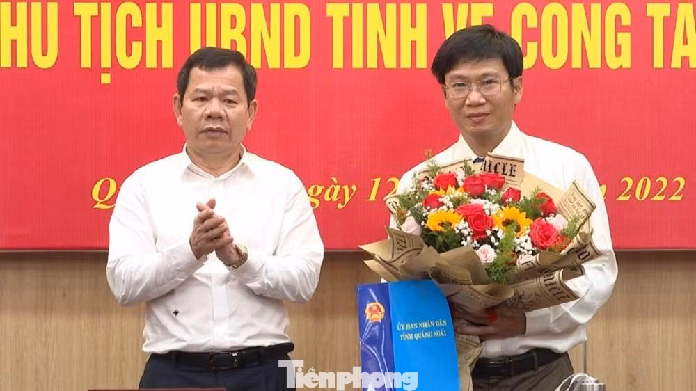 Ông Phạm Việt Hà được bổ nhiệm giữ chức vụ Phó giám đốc Sở Xây dựng Quảng Ngãi.