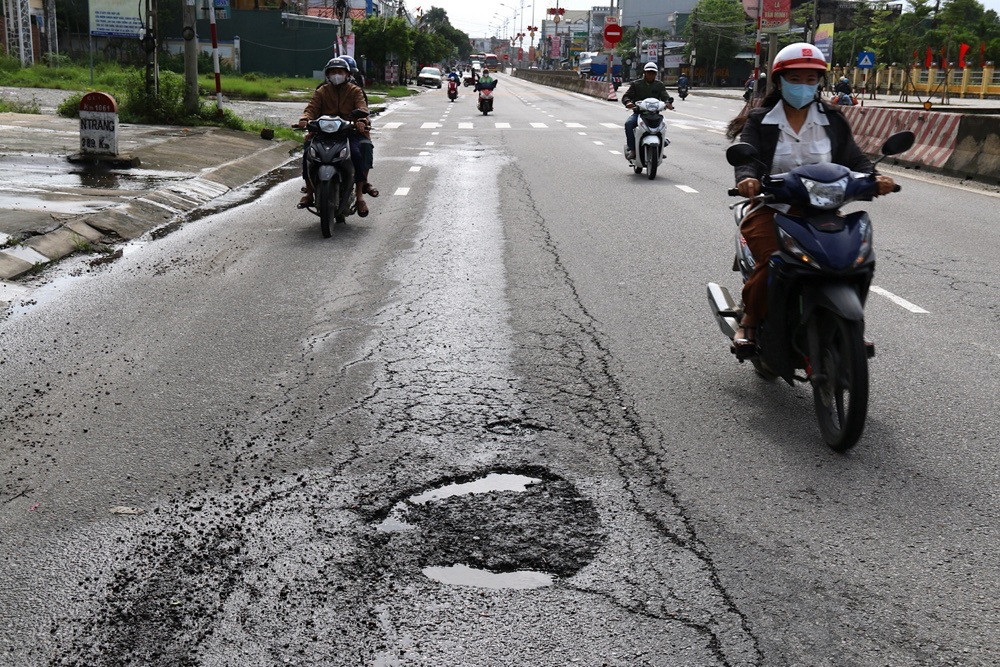 Các vết vá chỉ sau vài tiếng là trở lại như cũ.