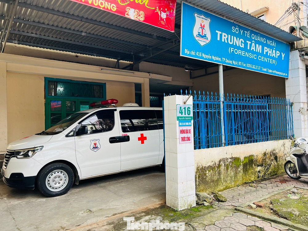Trung tâm pháp y Quảng Ngãi.